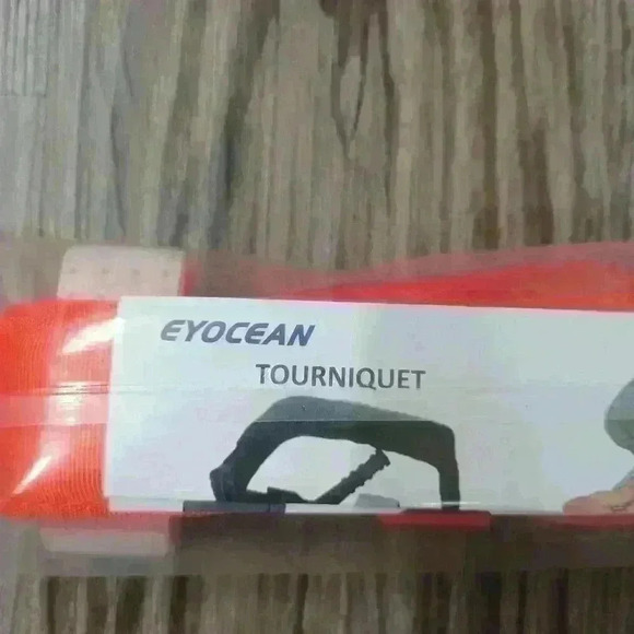 EYOCEAN Tourniquet 1 Pack Fishing Hunting Hiking Orange Emergency Preparation - Picture 3 of 8